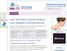 Tablet Screenshot of joylifetherapeutics.com